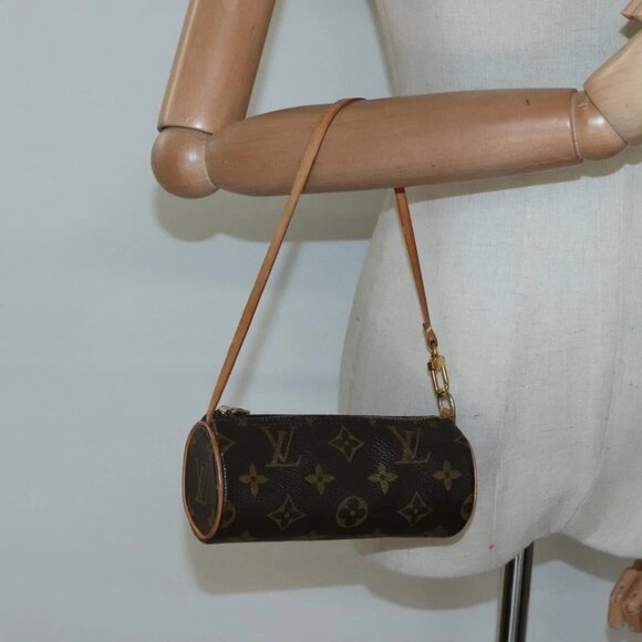 LOUIS VUITTON Monogram Papillon Pouch LV Auth - Picture 1 of 16